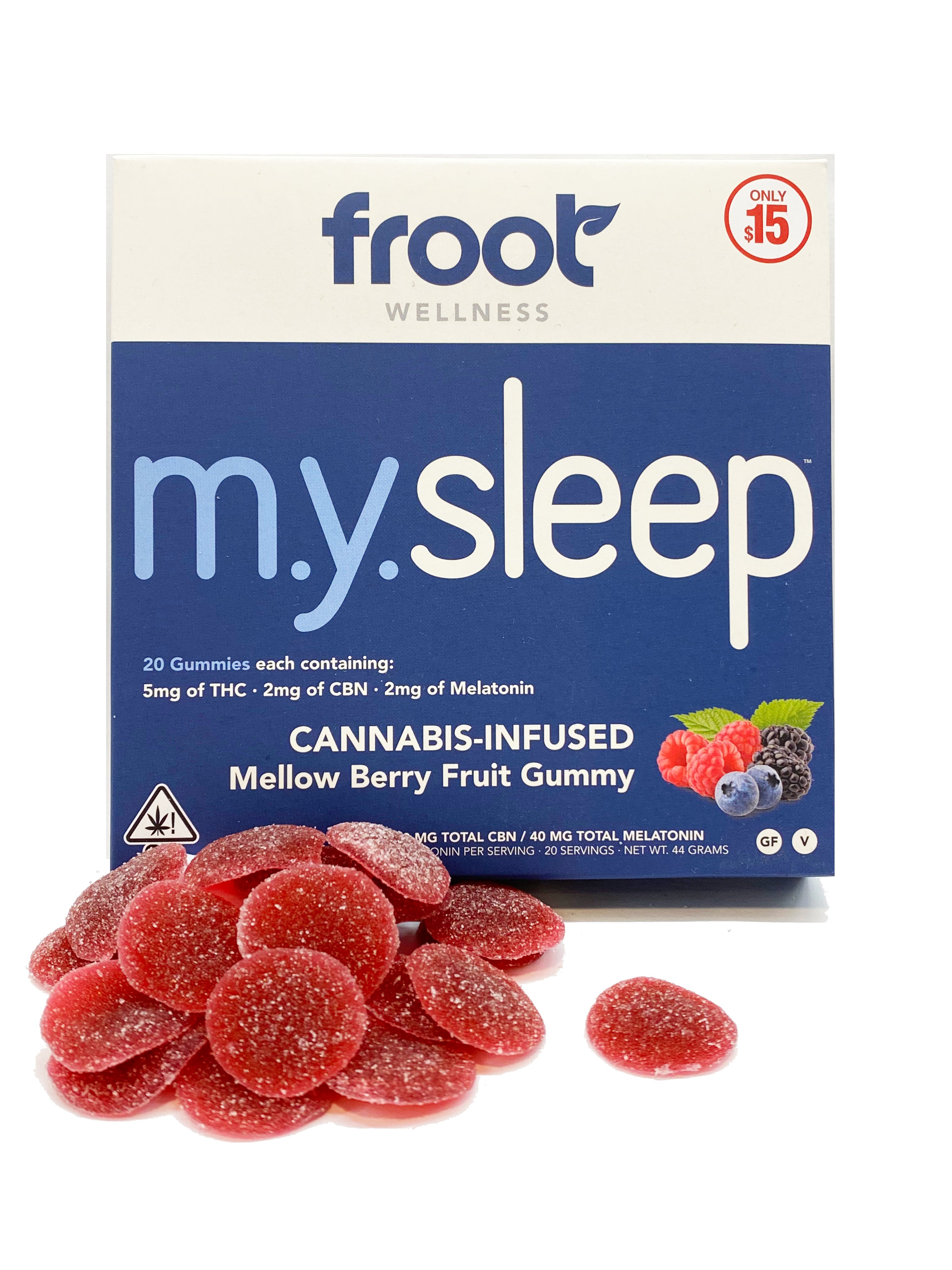 Photograph of product: MY SLEEP - 100 MG TH-oui | 40 MG CBN