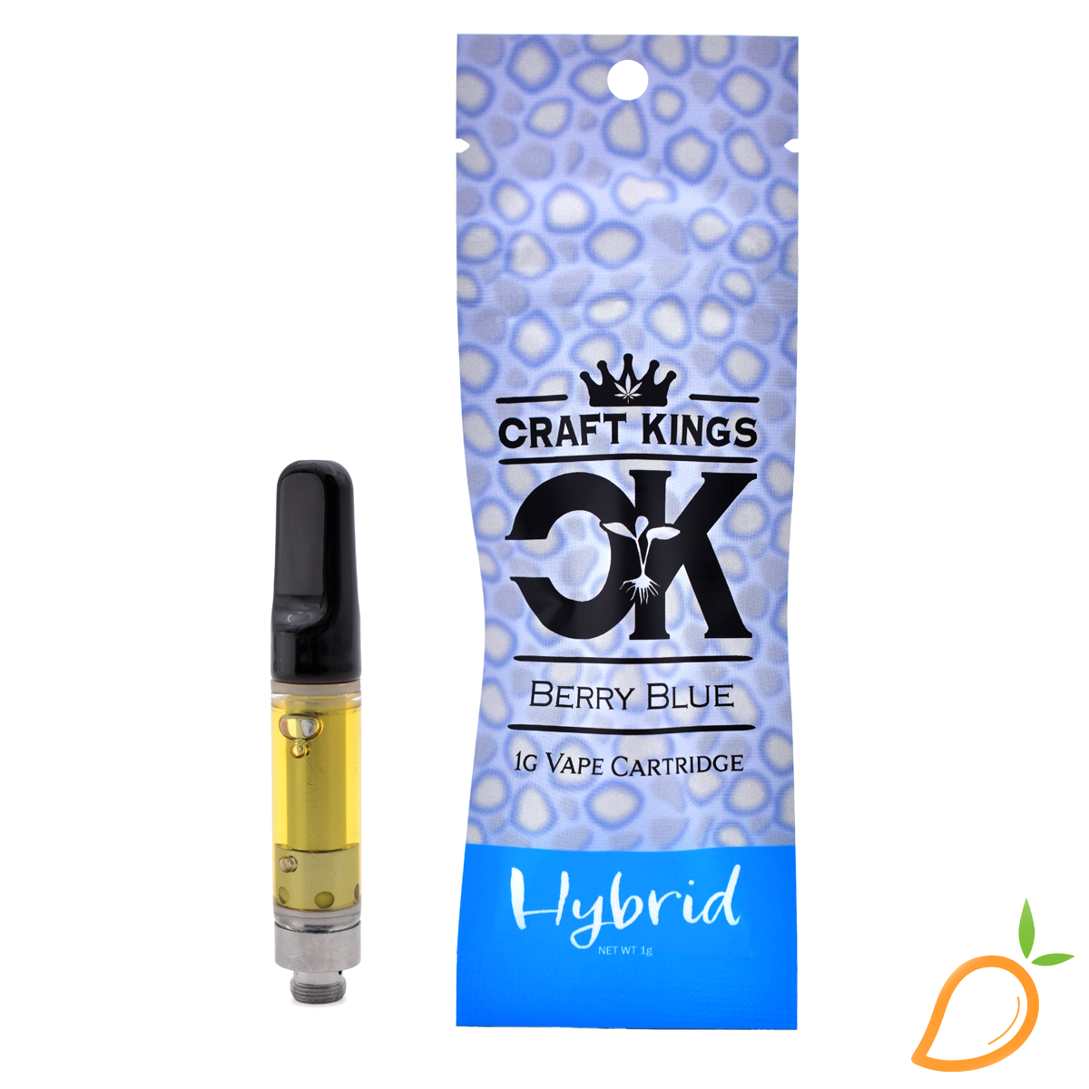 Photograph of product: 1g Berry Blue Vape Craft Kings
