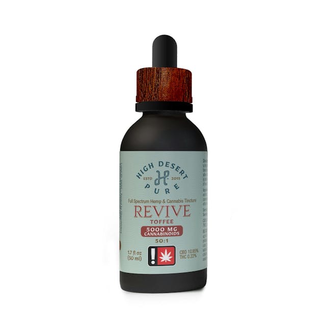 Photograph of product: Revive Tincture - 35:1 CBD:TH-oui Tincture
