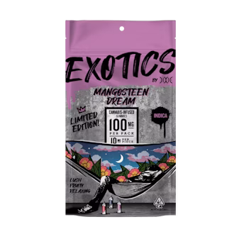 Photograph of product: Dixie - Gummies - Mangosteen Dream (I) 100mg
