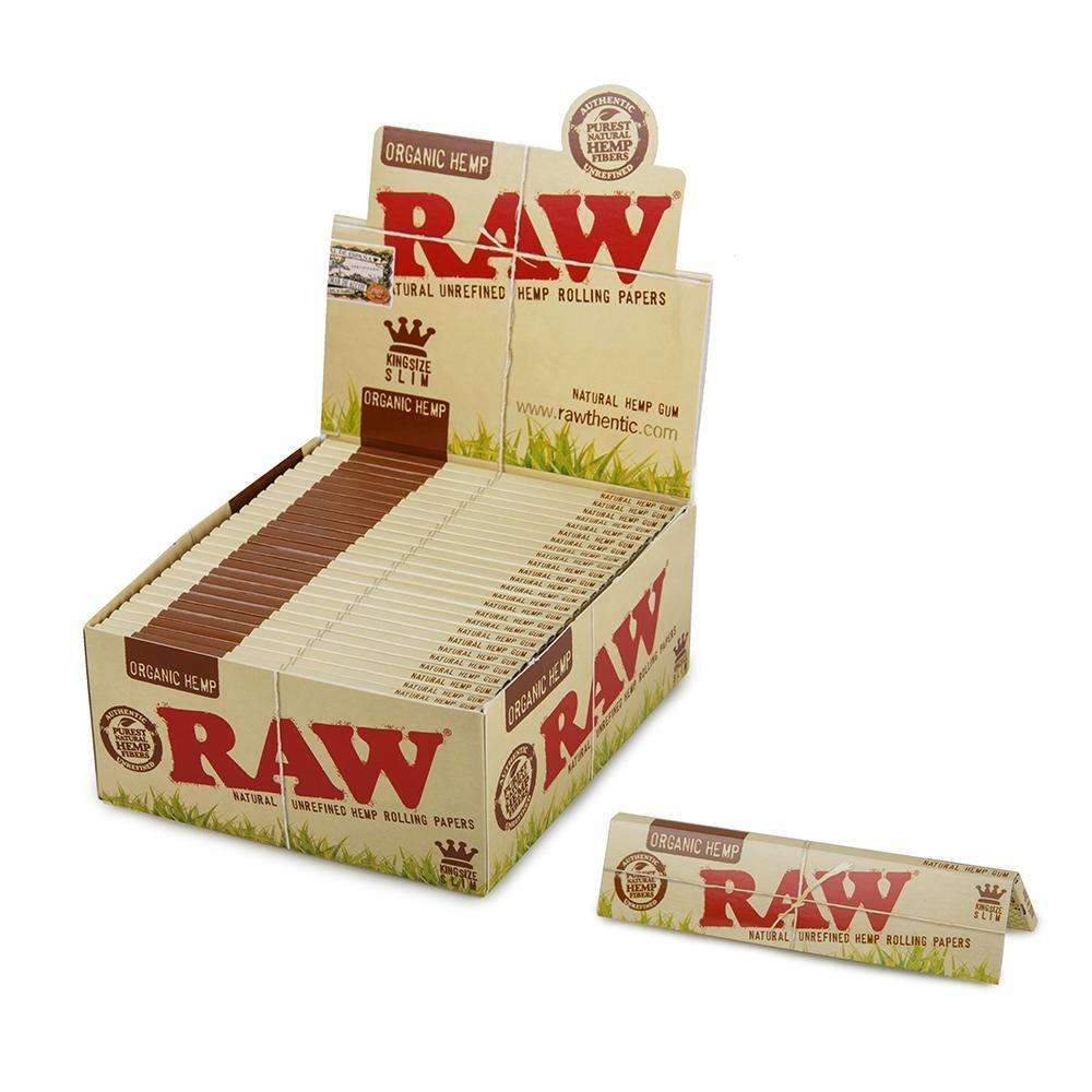 Photograph of product: RAW | Organic Rolling Papers | King Size Slim