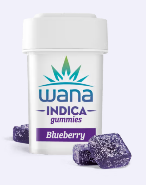 Photograph of product: WANA Blueberry (I) 100mg\20ct 00088