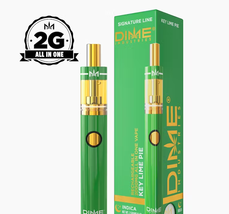Photograph of product: DIME Key Lime Pie 2g Disposable