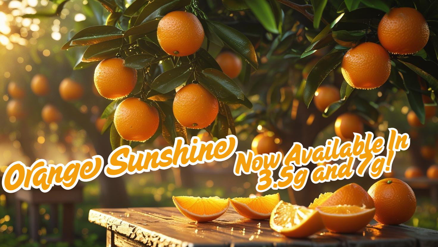Photograph of product: Orange Sunshine ~ Smalls - 7g