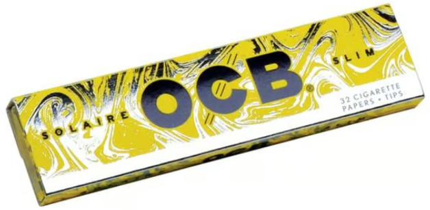 Photograph of product: OCB Solaire - King Slim Papers + Tips