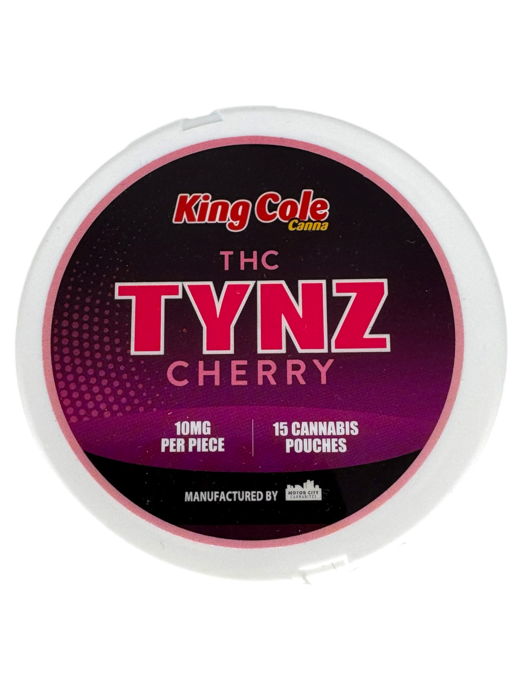 Photograph of product: 150mg Tynz Cherry Pouches