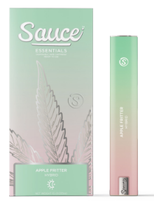 Photograph of product: Sauce Essentials Apple Fritter Hybrid Live Resin AIO Vape 1g