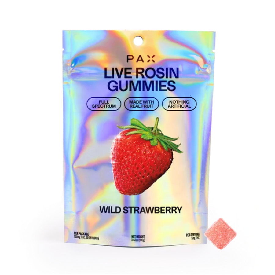 Photograph of product: PAX Wild Strawberry | 100mg 20 Servings