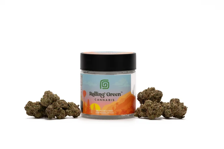 Photograph of product: Rolling Green | Cotton Candy Gelato | Flower | 3.5g