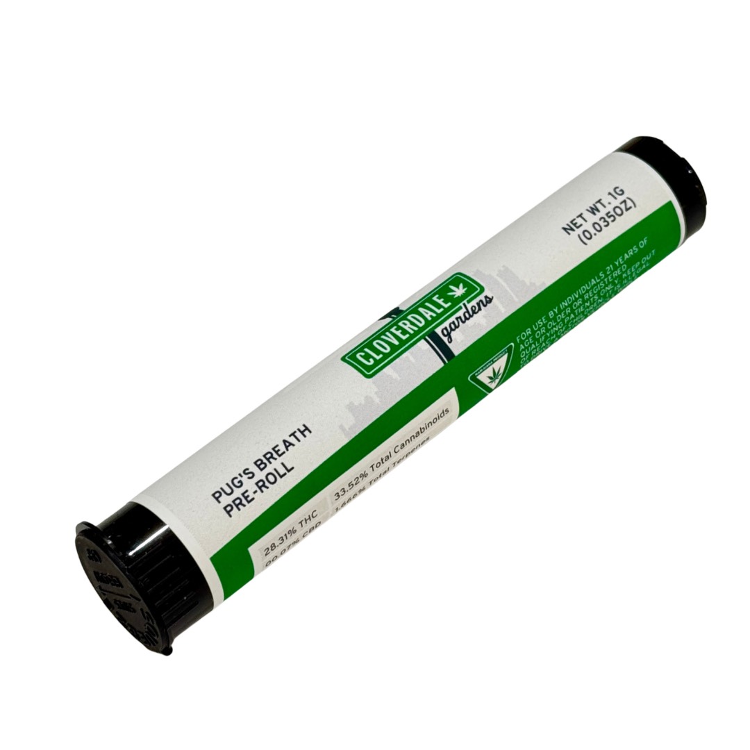 Photograph of product: DDR | PUGS BREATH PRE-ROLL