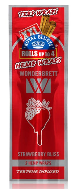 Photograph of product: XXL Strawberry Bliss - Wraps - 