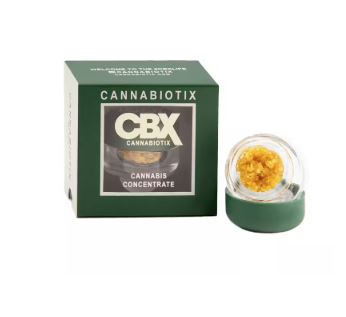 Photograph of product: CBX Live Resin Terp Sugar 1g Tropicanna