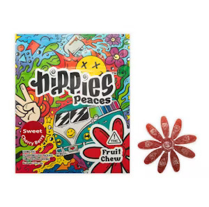 Photograph of product: Hippies Peaces Sweet Cherry Berry 10mg 10pk