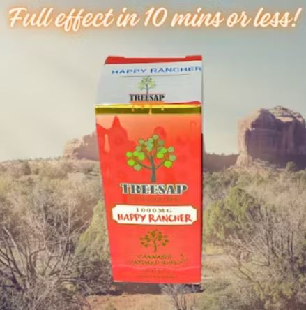 Photograph of product: Treesap Syrup Happy Rancher 1000MG