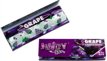 Photograph of product: 1 1/4 Juicy Jay's Papers (Grape)