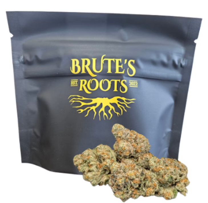 Photograph of product: Brute's Roots | Flower | Large Buds | Permanent Marker | 3.5g-Hybrid