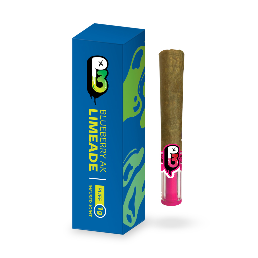 Photograph of Product: Blueberry AK Limeade Infused Joint | 1g