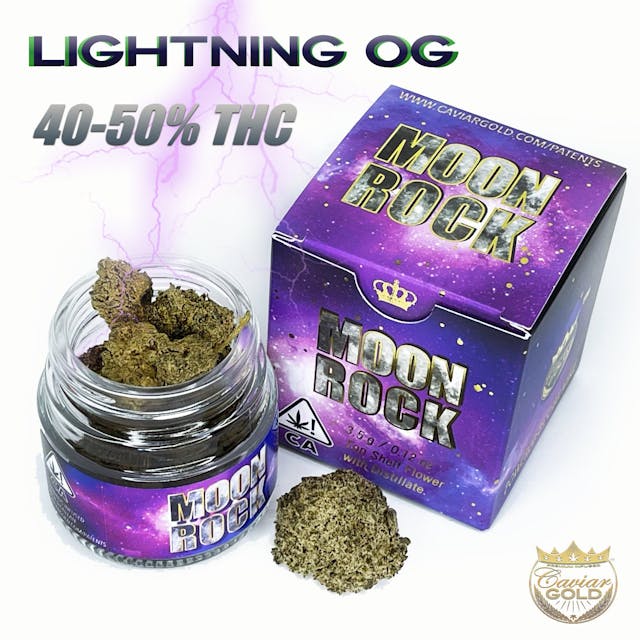 Photograph of product: LIGHTNING OG | MOON ROCK 3.5g - 