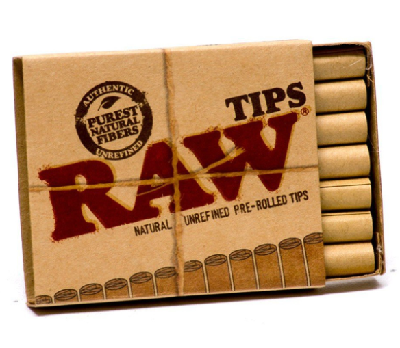Photograph of product: RAW Pre-Rolled Tips, 20pk