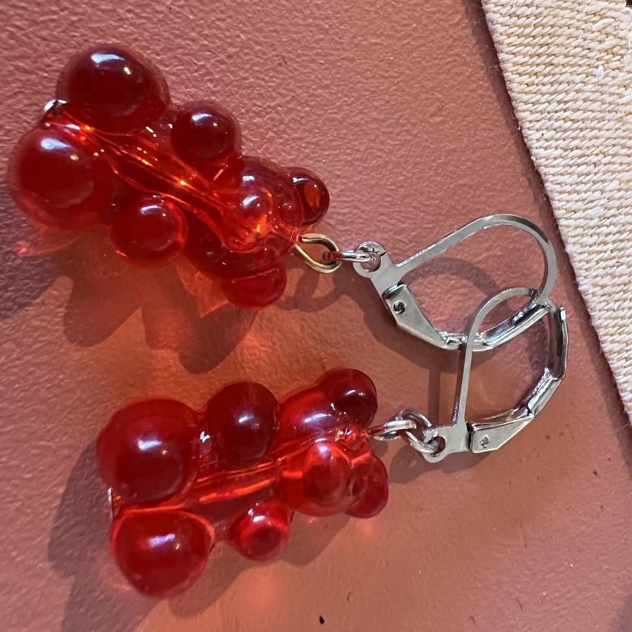 Photograph of product: Gummy Bear Earrings
