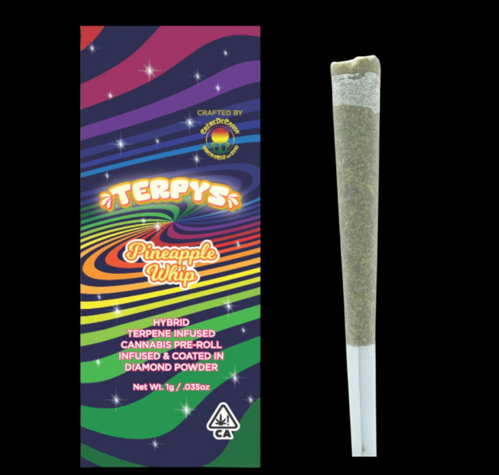 Photograph of product: Pineapple Whip Pre-Roll 1g