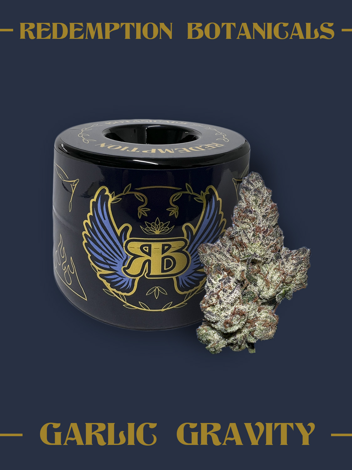 Photograph of product: GARLIC GRAVITY 3.5G FLOWER