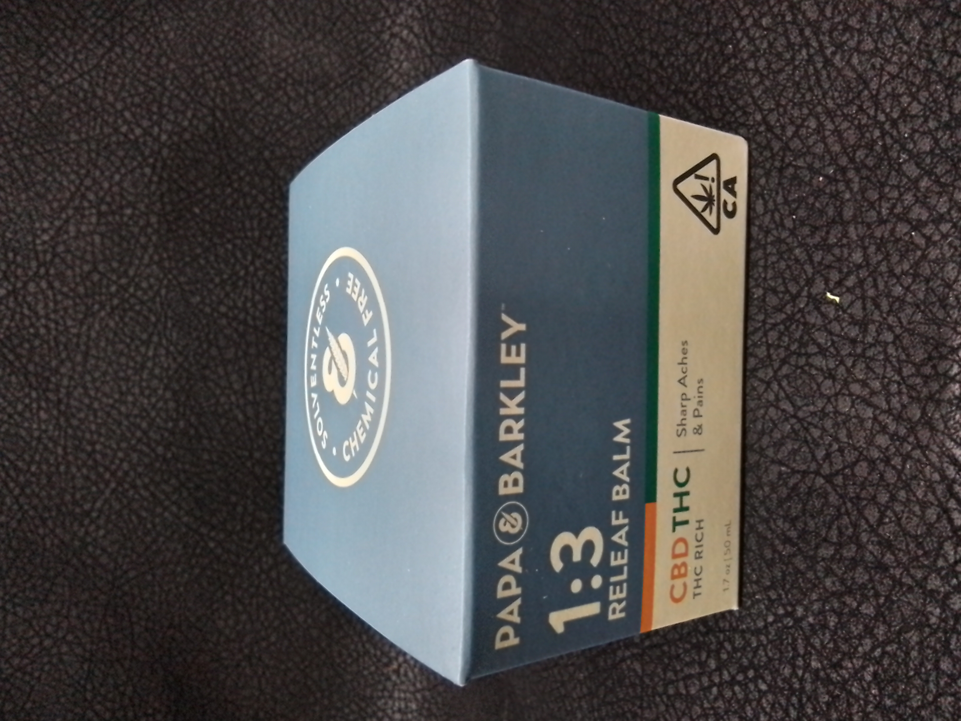 Photograph of product: P&B: 50mL 1:3 CBD/TH-oui Balm: Releaf