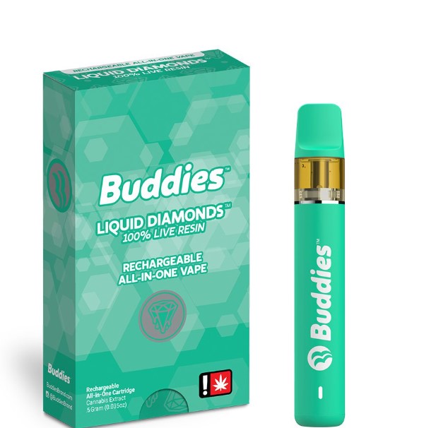 Photograph of product: Franco's Lemon Cheese Live Resin - Disposable - Buddies