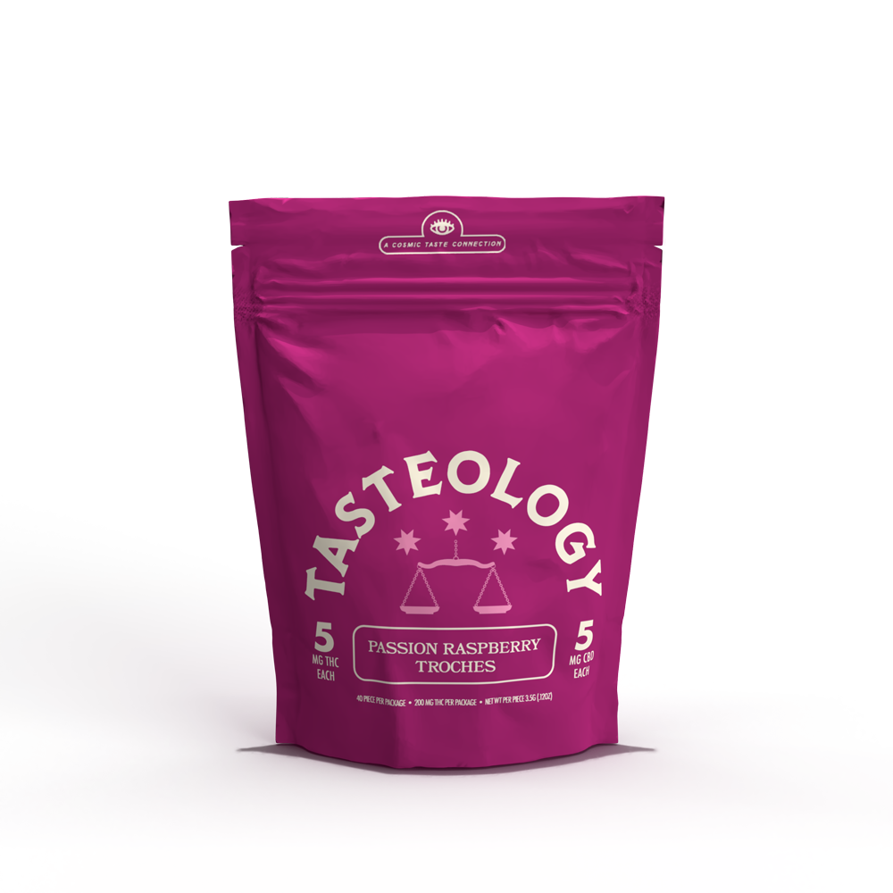 Photograph of product: 1:1 Passion Raspberry - ["200mg [40pk]"]