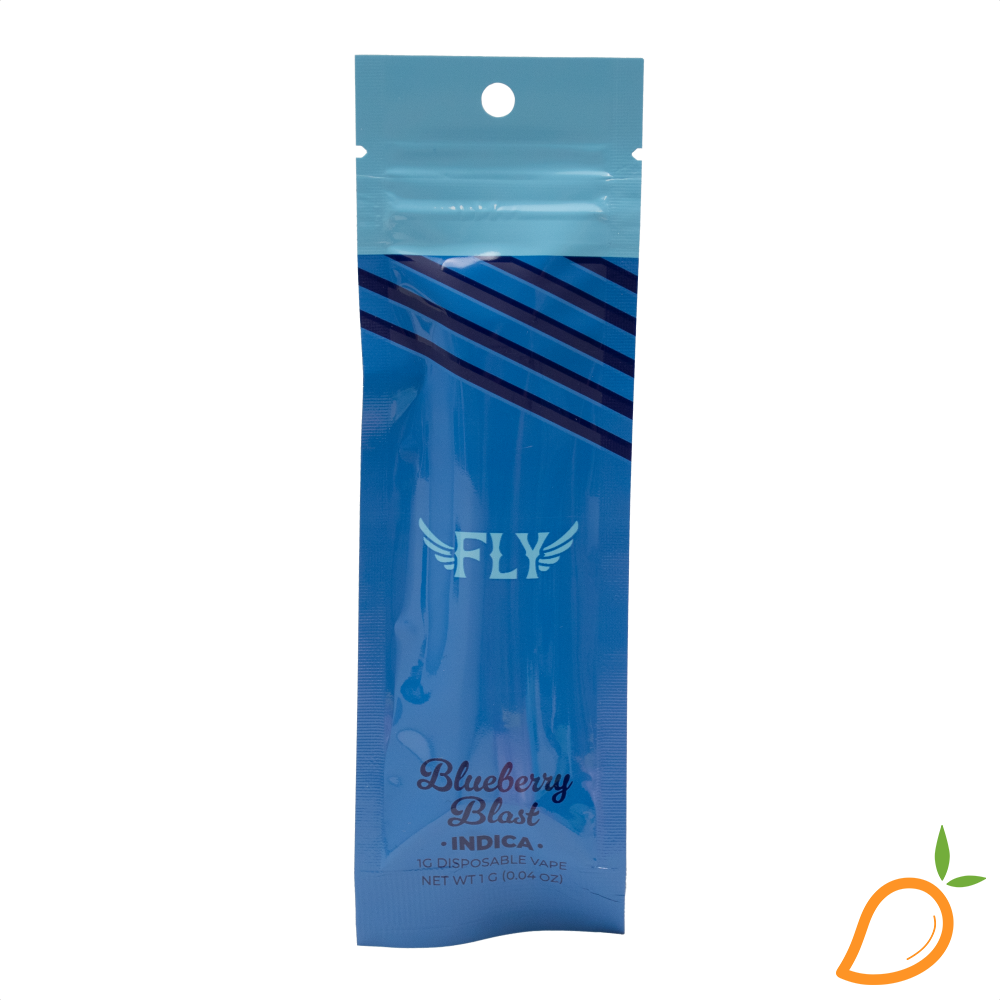 Photograph of product: 1g Blueberry Burst Disposable FLY