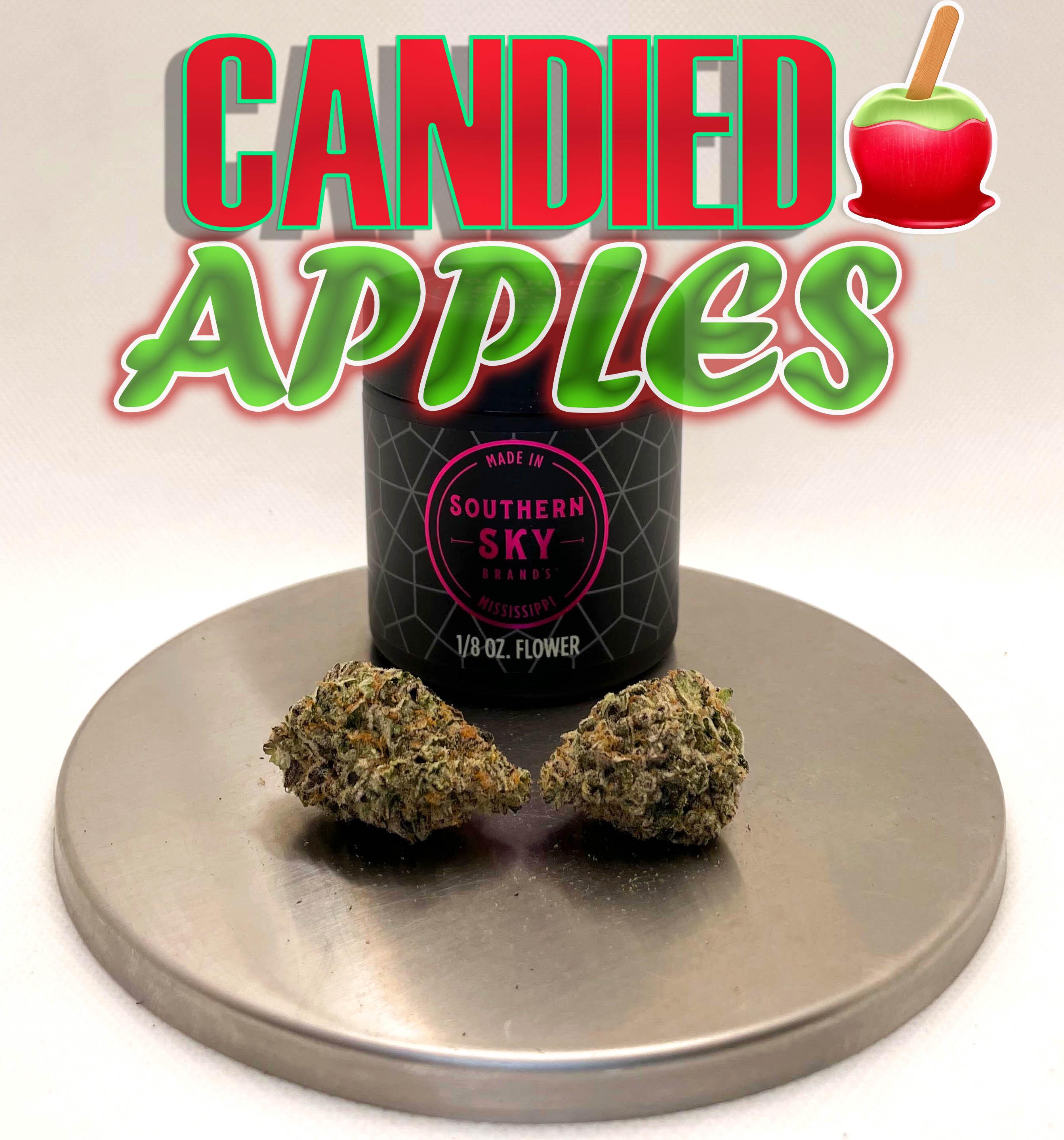 Photograph of product: Southern Sky | 3.5g | Candied Apples | Hybrid