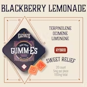 Photograph of product: Elevate Blackberry Lemonade Gummies 10Pk 500mg