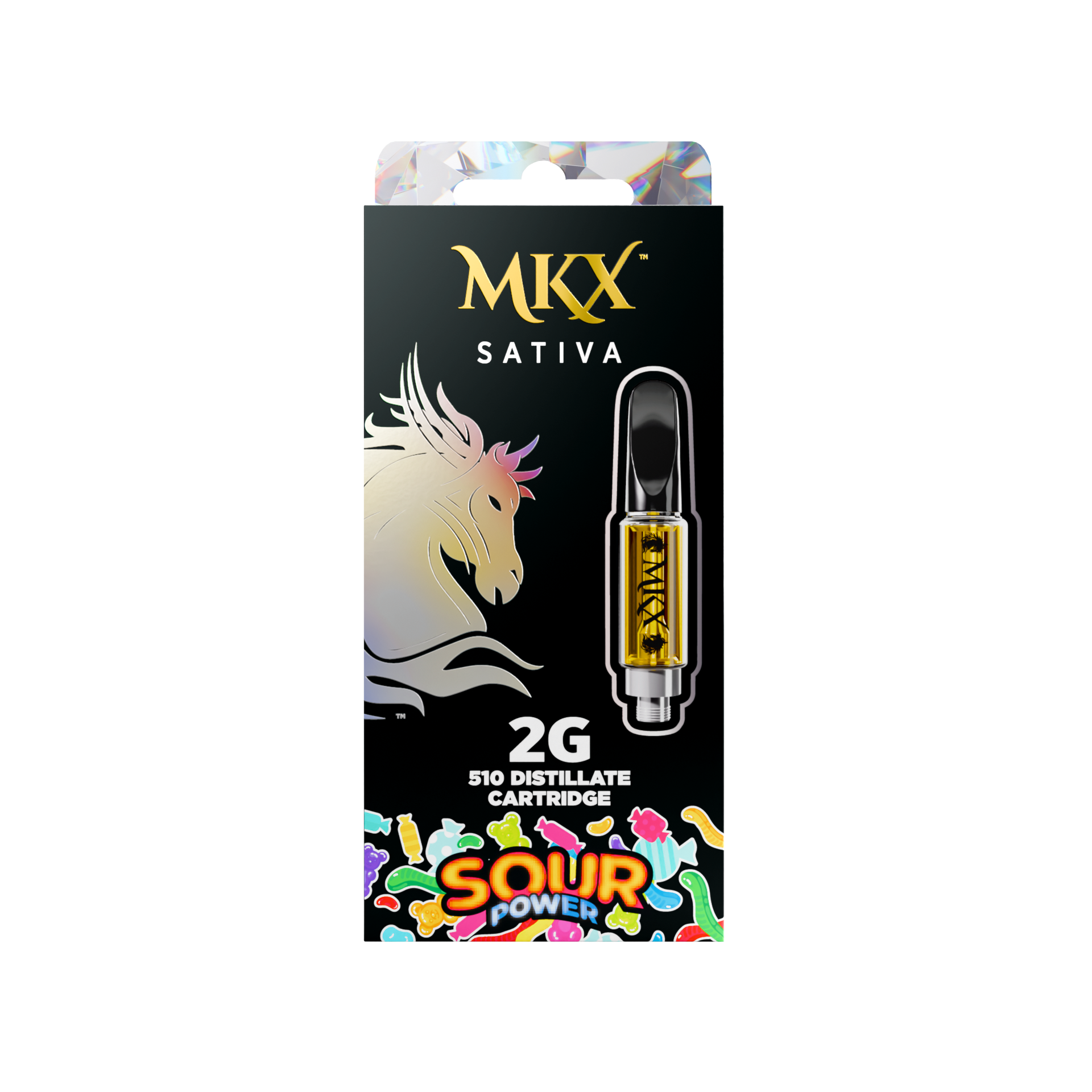 Photograph of product: Sour Power Distillate Cartridge | 2g