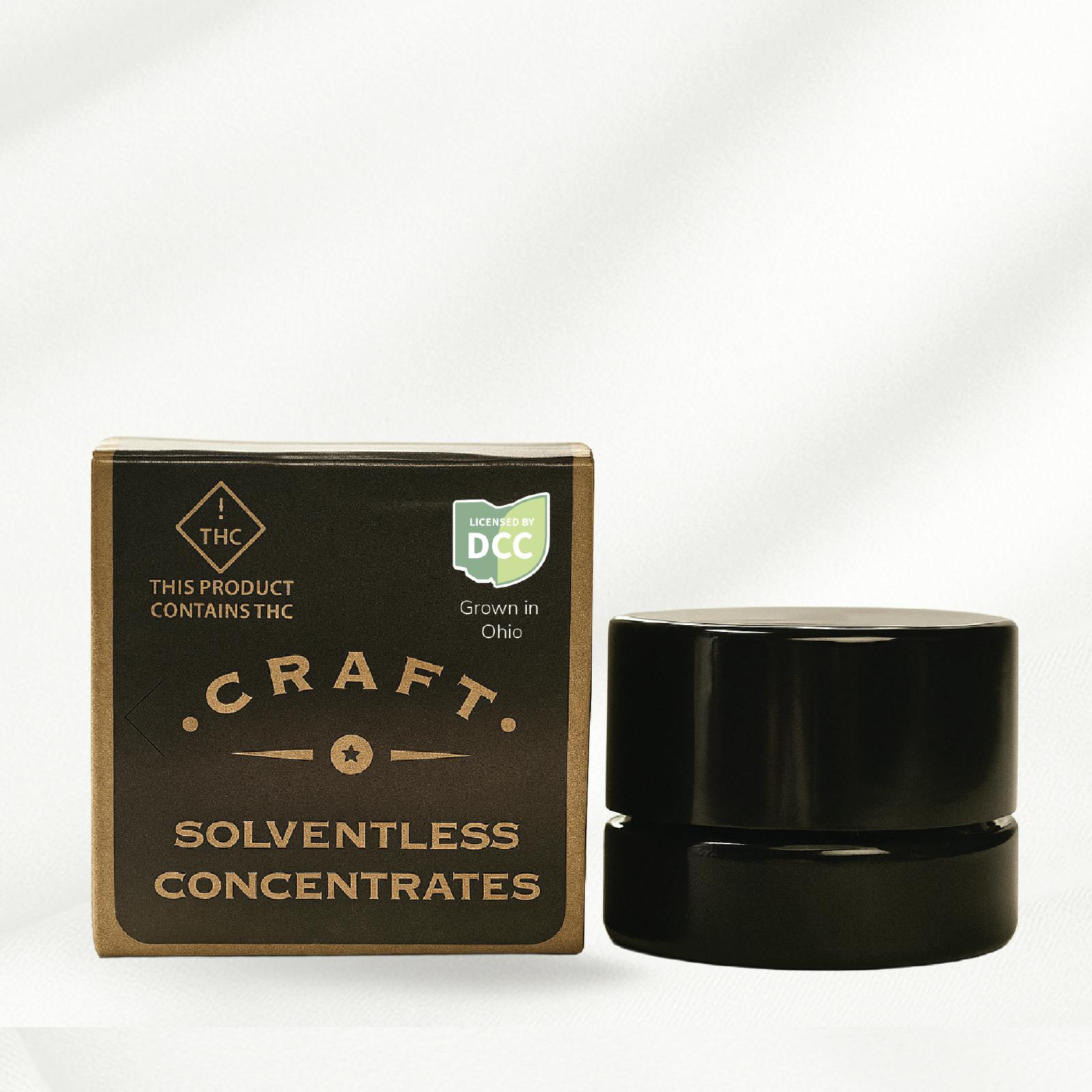 Photograph of product: Cap Junk - Live Rosin Badder [1g] - 