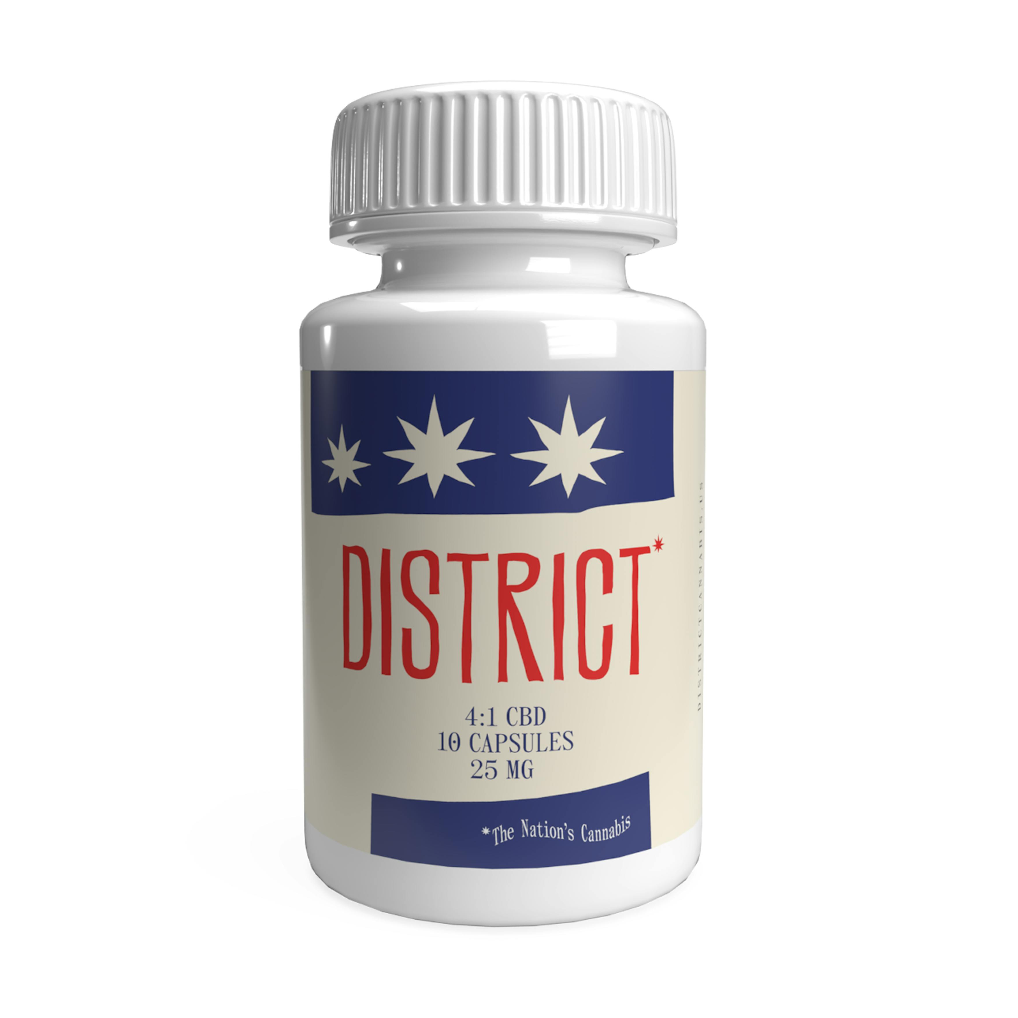 Photograph of product: Capsules: 50mg / 10 Capsules