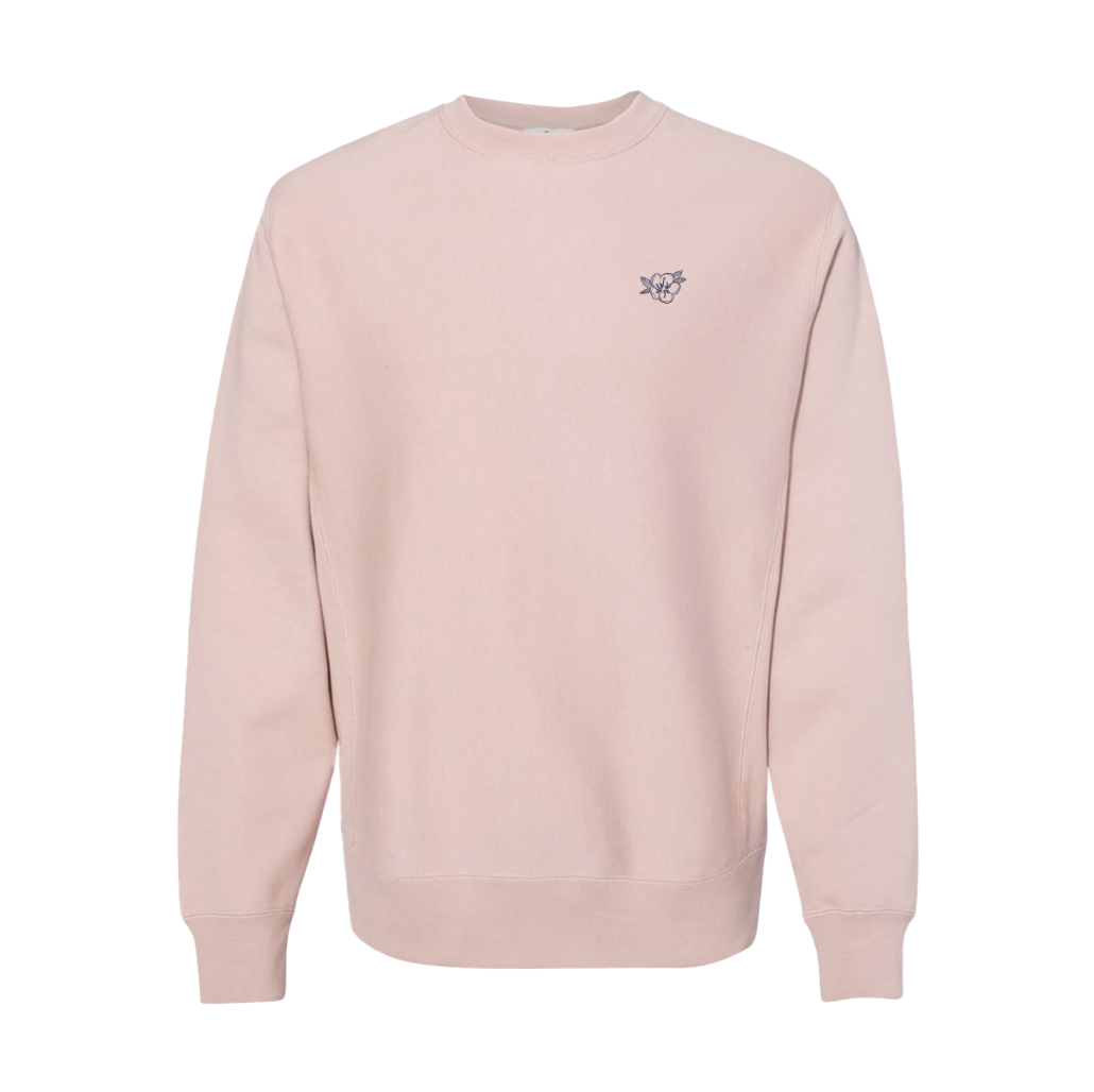 Photograph of product: Pure Blossom | Peach | Crewneck