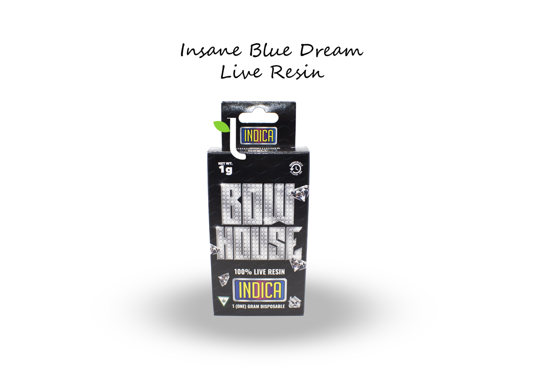 Photograph of product: Insane Blue Dream Live Resin Disposable