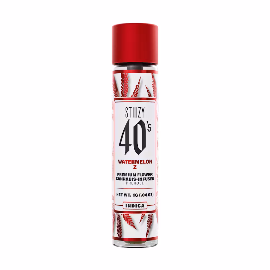 Photograph of product: 1g Watermelon Z (Oui'd) Stiiizy 40's TH-oui:43% $20