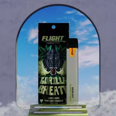 Photograph of product: Flight Live Resin All-in-One Vape - Gorilla Breath