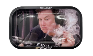 Photograph of product: Elon Musk Rolling Tray