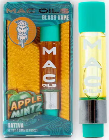 Photograph of Product: MAC OILS VAPE CART | APPLE MINTZ