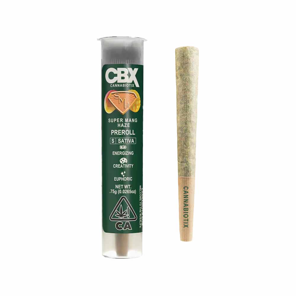 Photograph of product: Super Mango Haze - Preroll-.75g