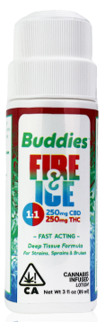Photograph of product: Roller Bottle | Fire & Ice | 1000mg TH-oui | 3fl oz