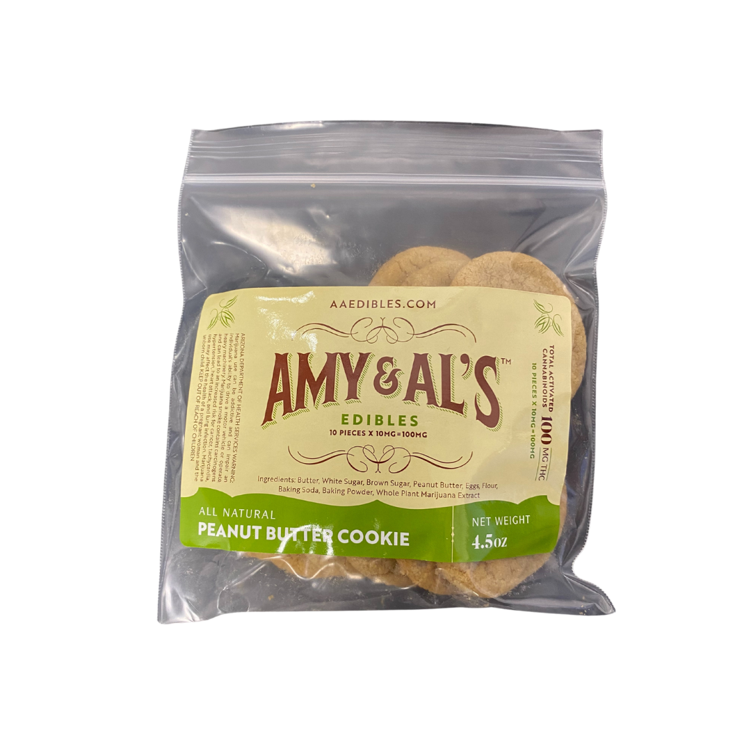 Photograph of Product: Peanut Butter Cookie 10-pack (H) | 100mg