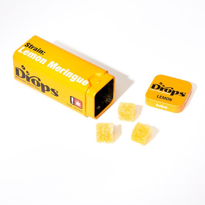 Photograph of product: Drops | 20 Pack Jellys | Oui'd Lemon