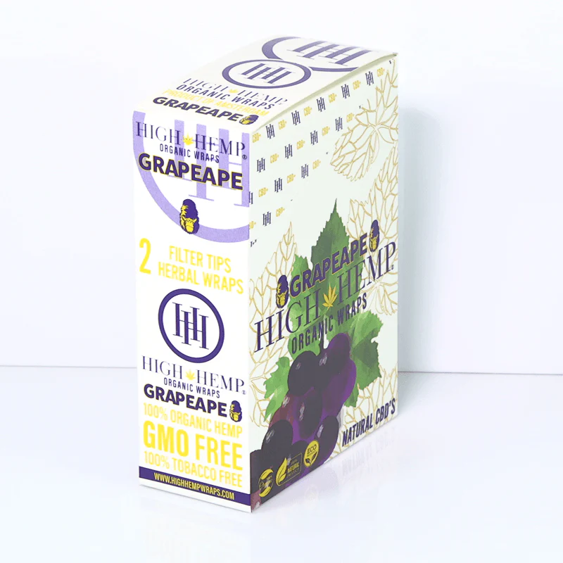 Photograph of product: High Hemp Grape Ape Blunt Wraps