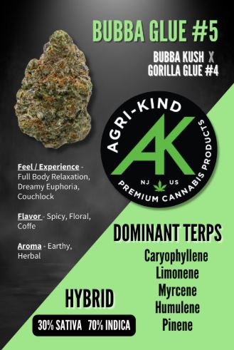 Photograph of product: Bubba Glue #5 Mixed Flower - 7g