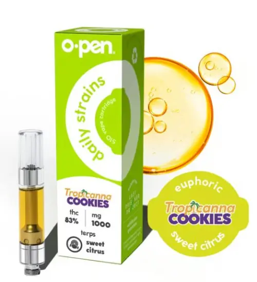 Photograph of product: Daily Euphoric Trop Cookies - Cart (1g)