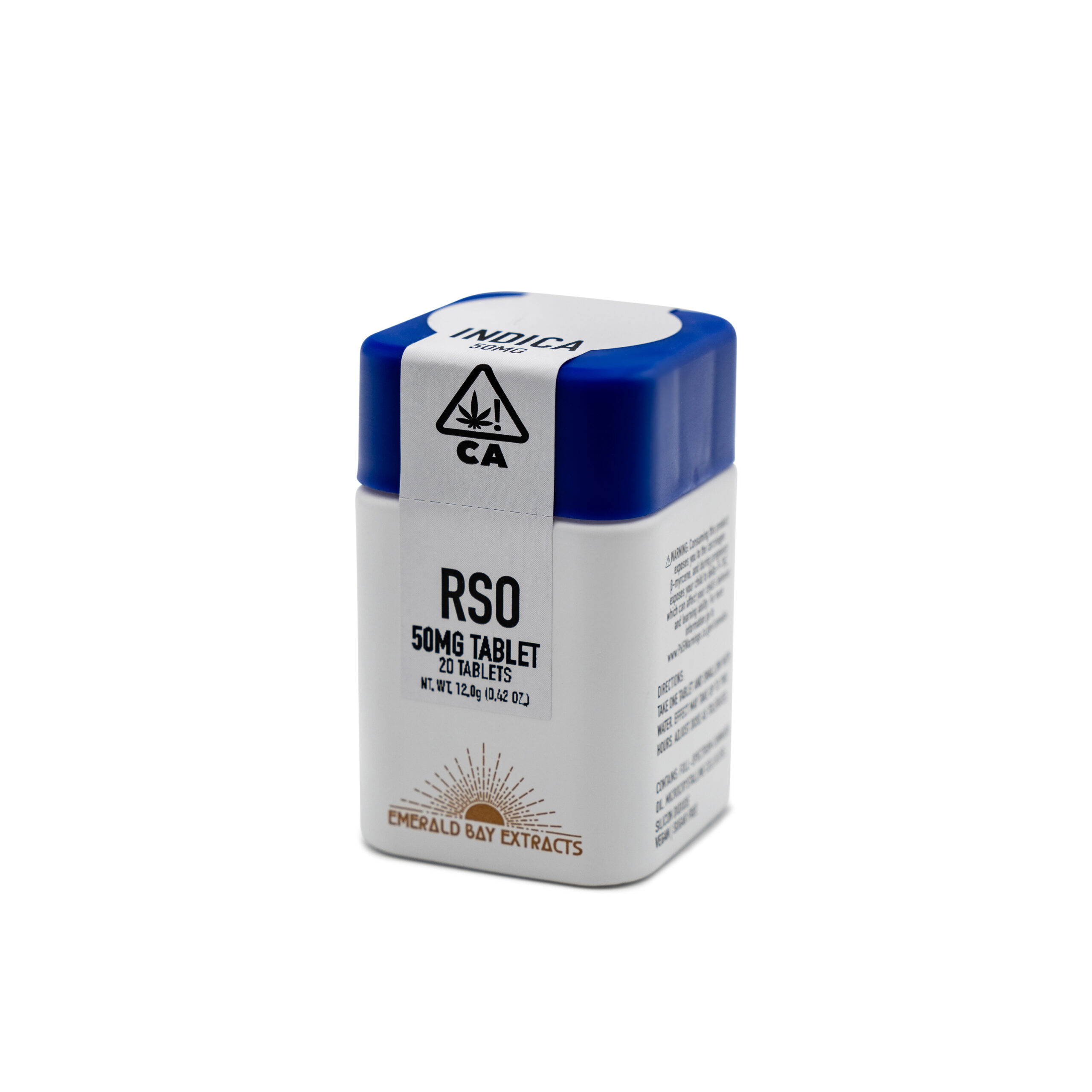 Photograph of product: Emerald Bay Extracts | Space Station | 50mg Tablets | 20pk