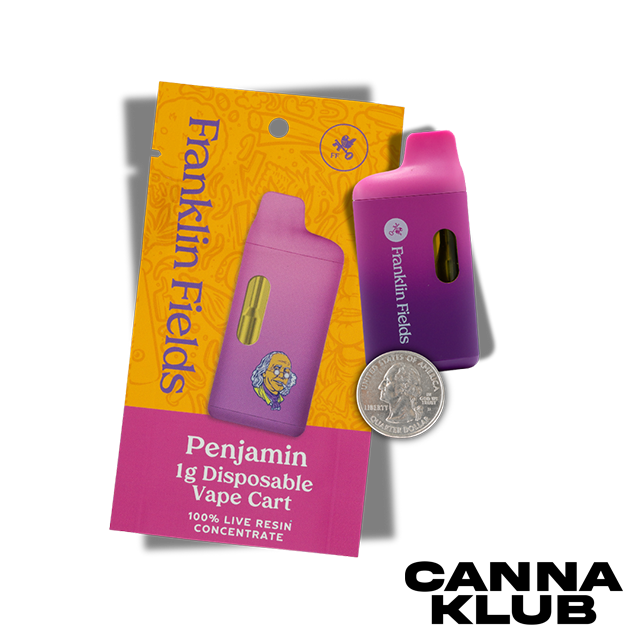 Photograph of product: PINK COOKIE 1G LIVE RESIN DISPOSABLE